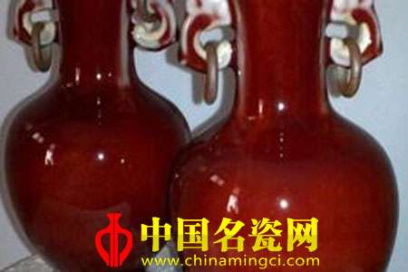 瓷中珍品-鸡血红