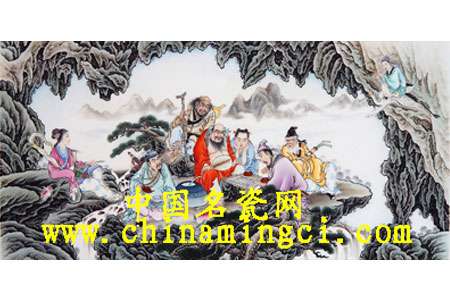 八仙争宝瓶的故事