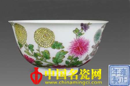 粉彩瓷的装饰特点及雍正粉彩浅析