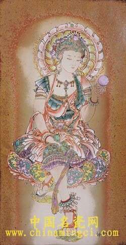 观立志瓷画 梦敦煌神韵——记景德镇陶瓷艺术家段立志