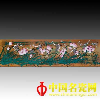 宁钢 综合装饰秋韵图瓷板