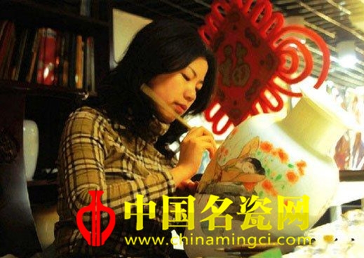 陈淑娟：古彩非物质文化传承人