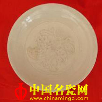 曲阜窑印花盘[宋]