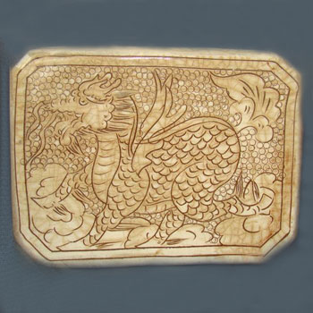 登封曲河窑珍珠地划花脉诊