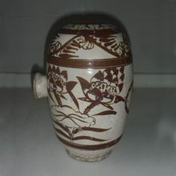 宋代海康窑褐彩地