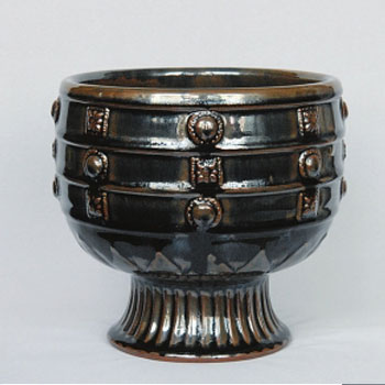 华亭窑黑釉香炉