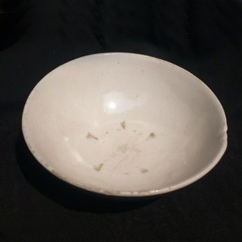泅州窑白瓷盘
